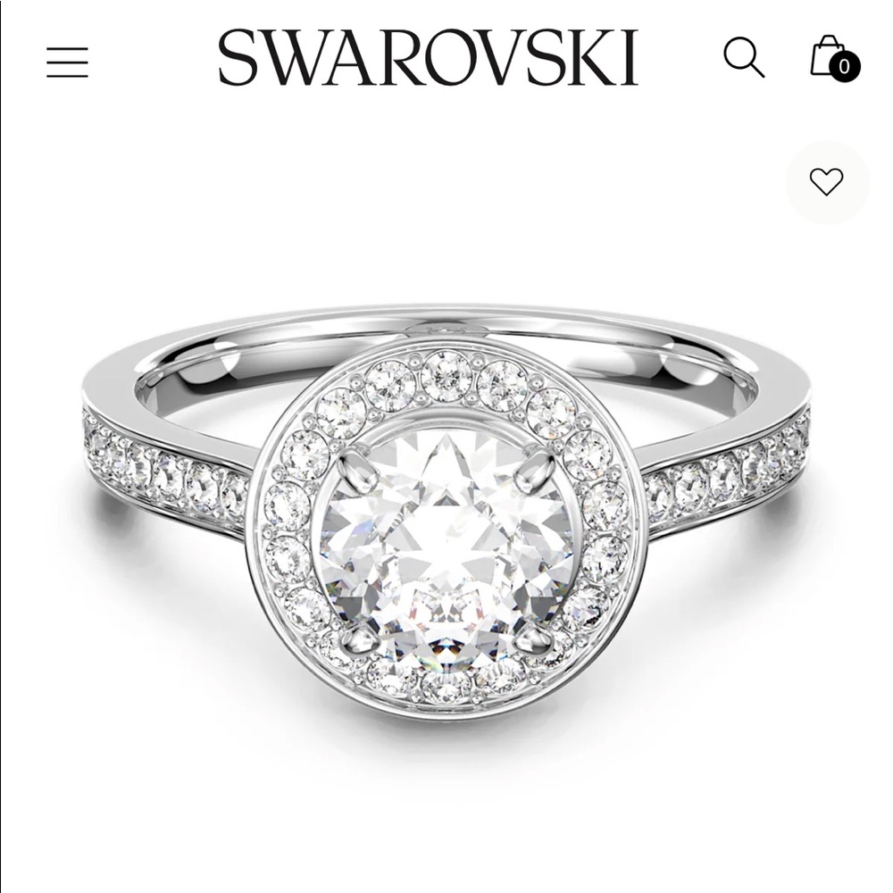 Swarovski angelic ring size 6